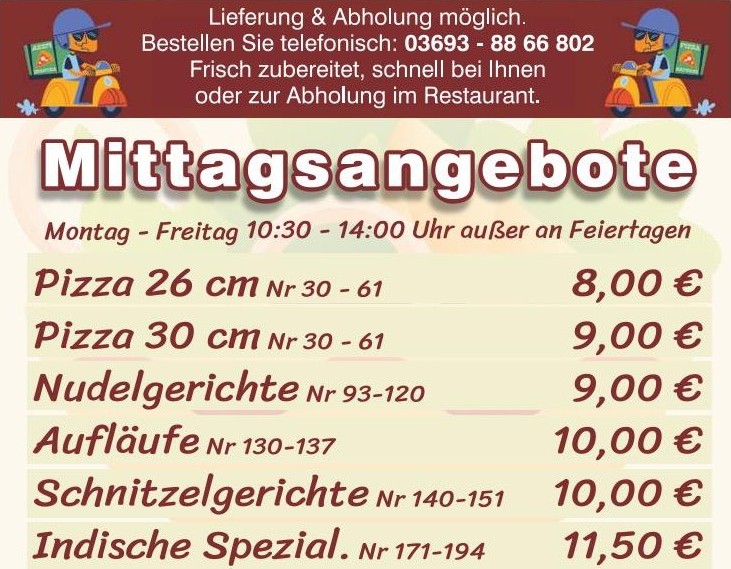 Pizza Bravo – Flyer & Angebote